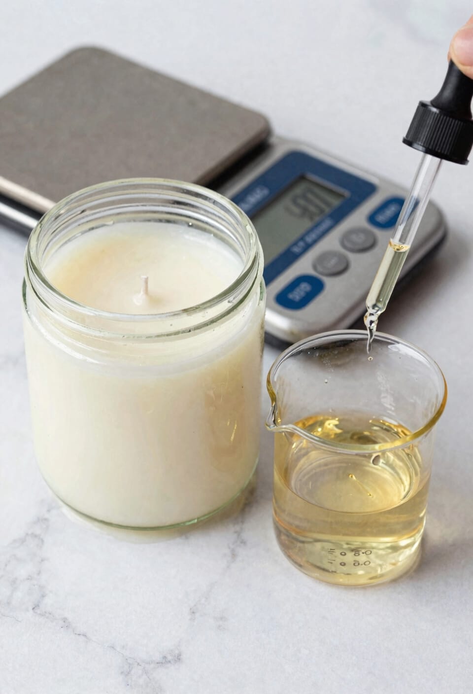 avoid overloading fragrance oil