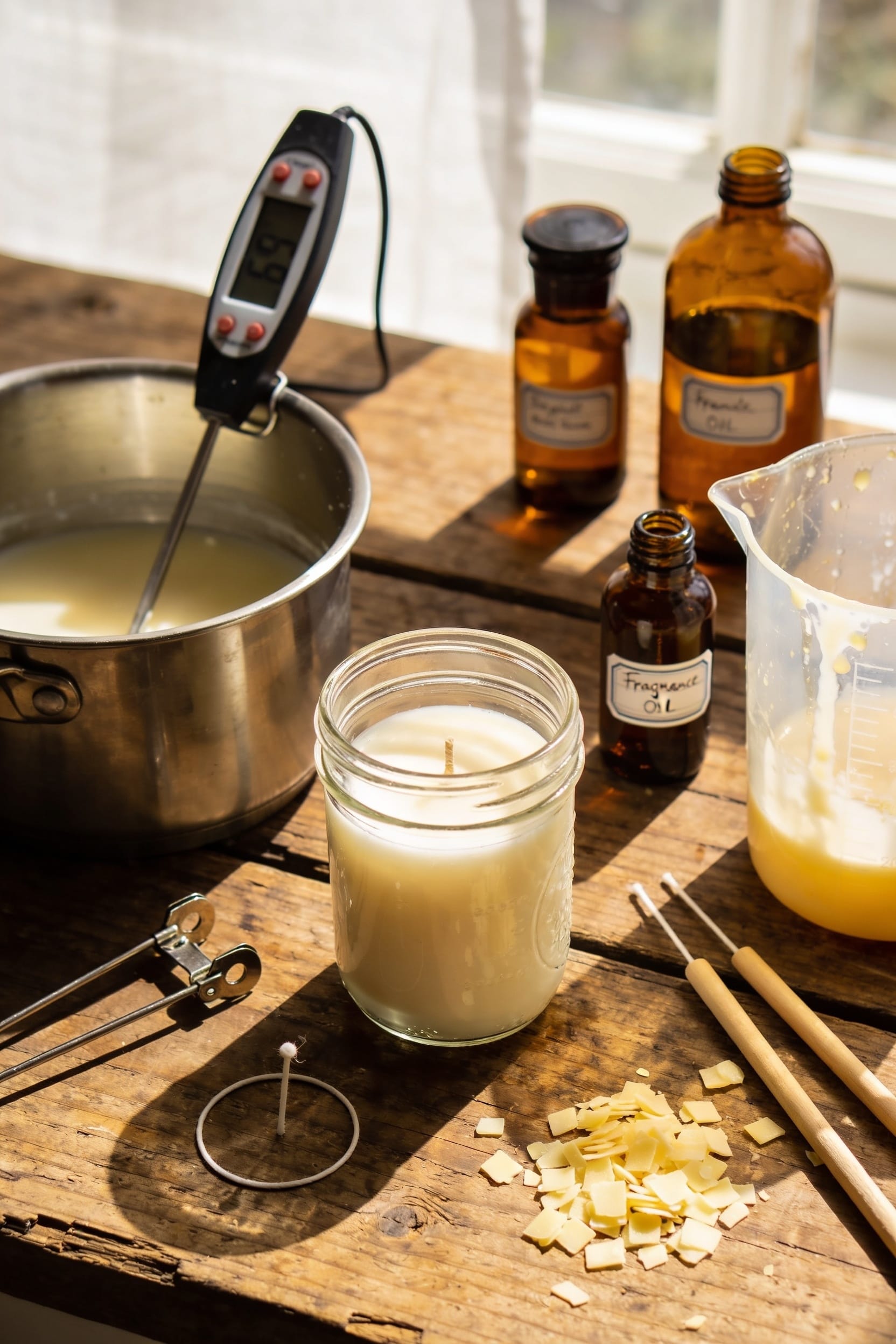 beginner candle making tips