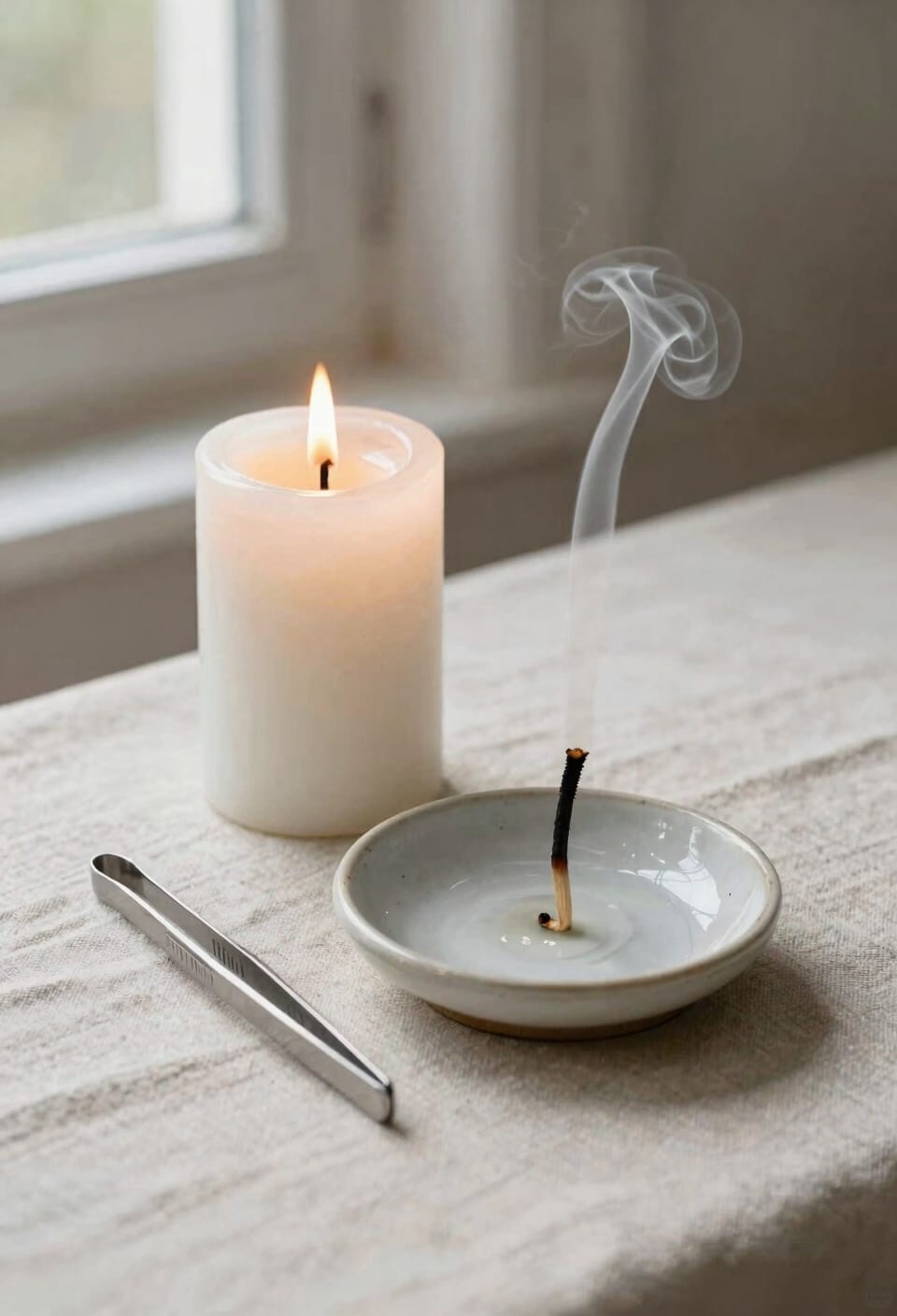 burn pool and wick behavior
