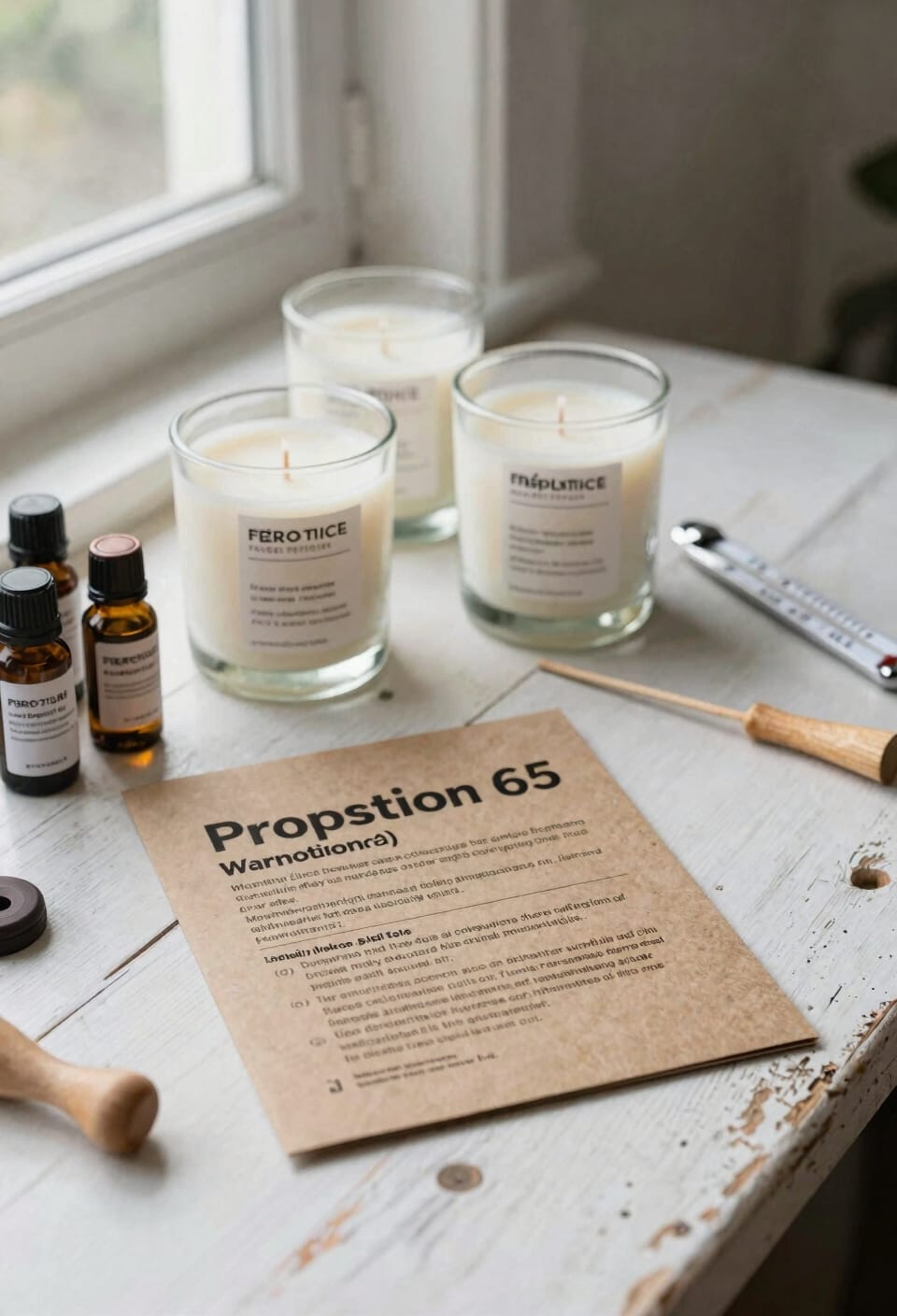 candles require california warnings