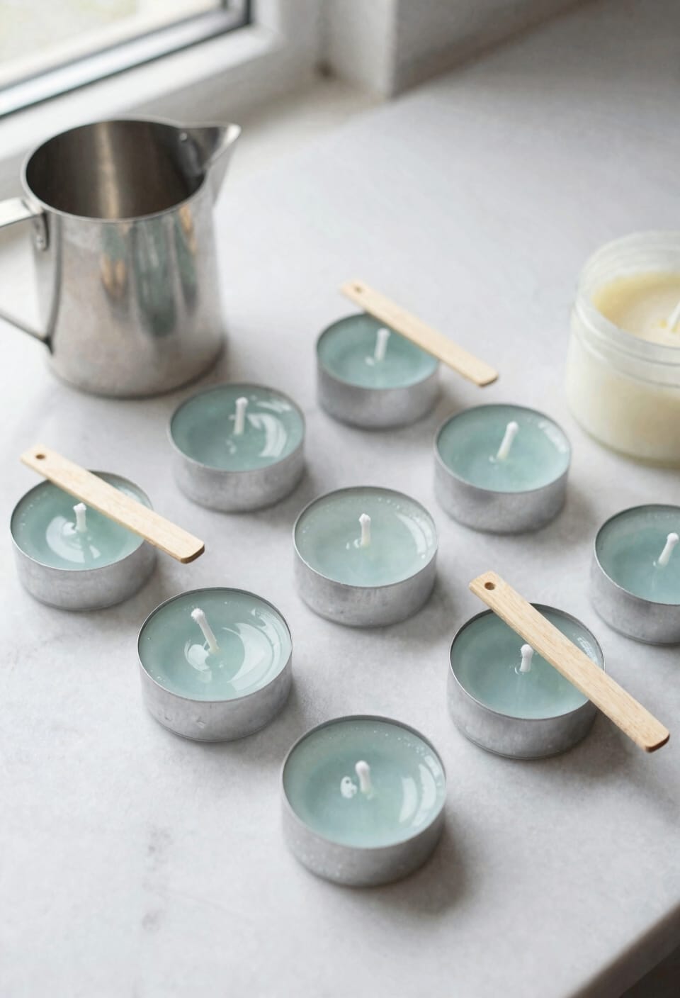 center the wick precisely