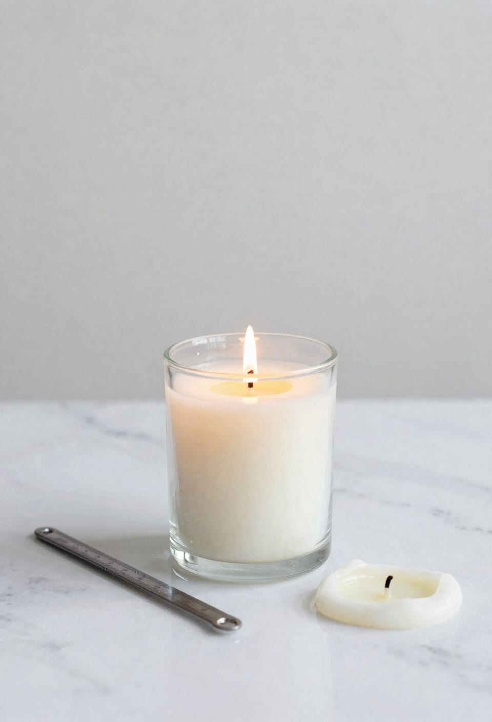 center wick for even burn
