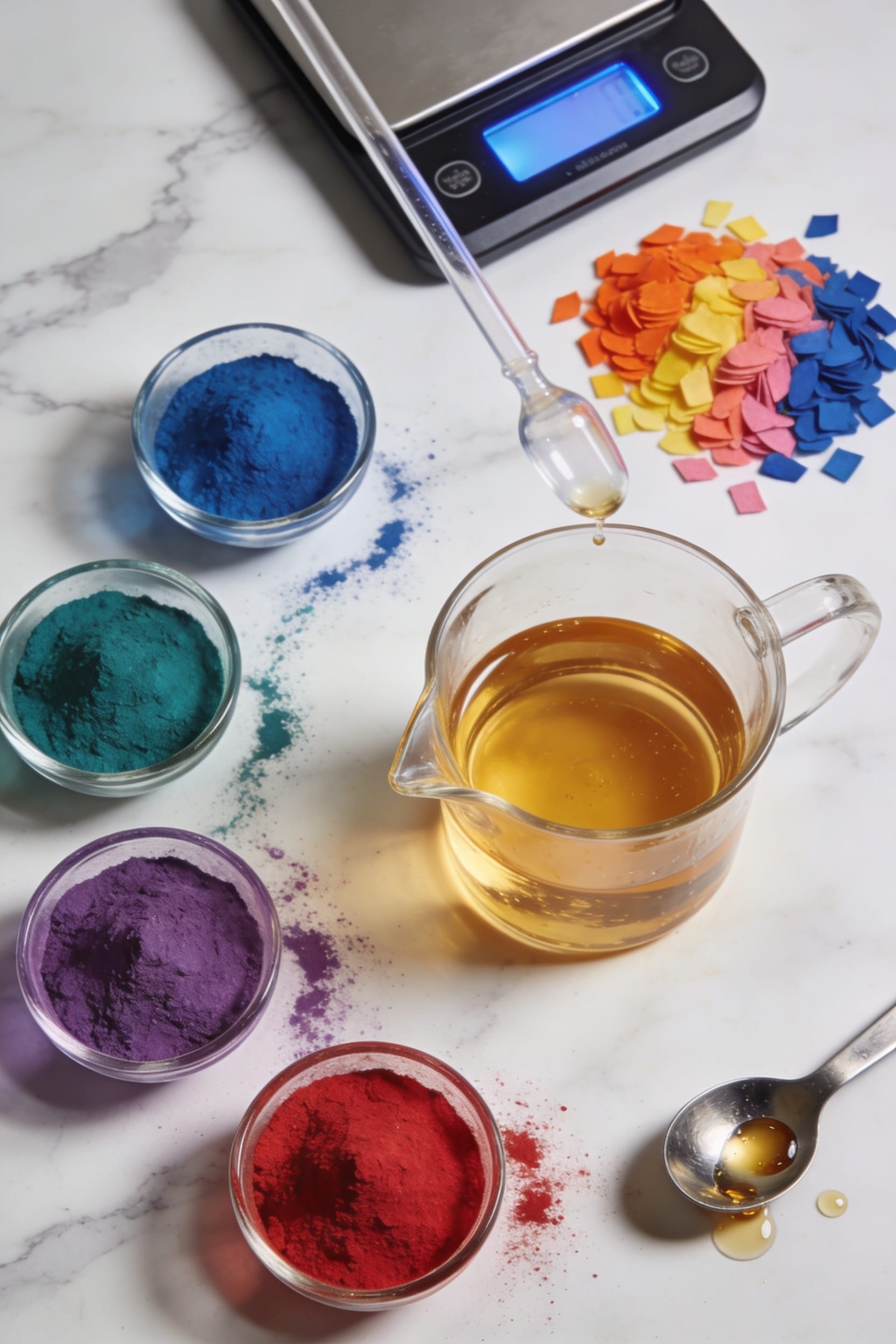 colorants amounts application specifics