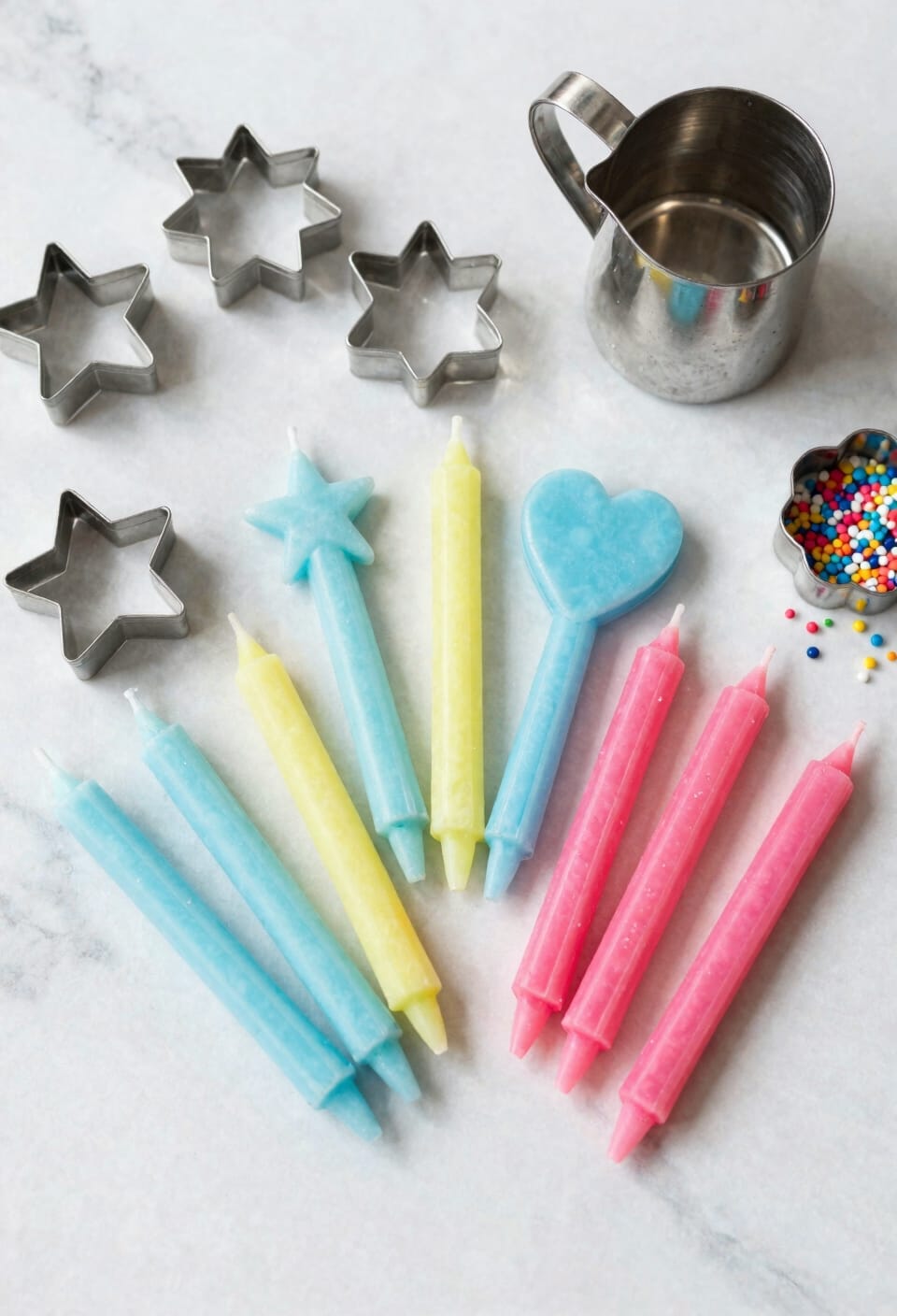 cookie cutter wax candles