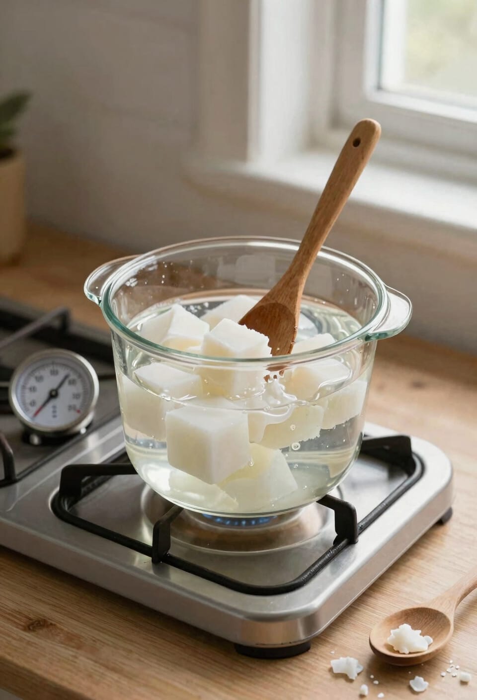 double boiler melt safety