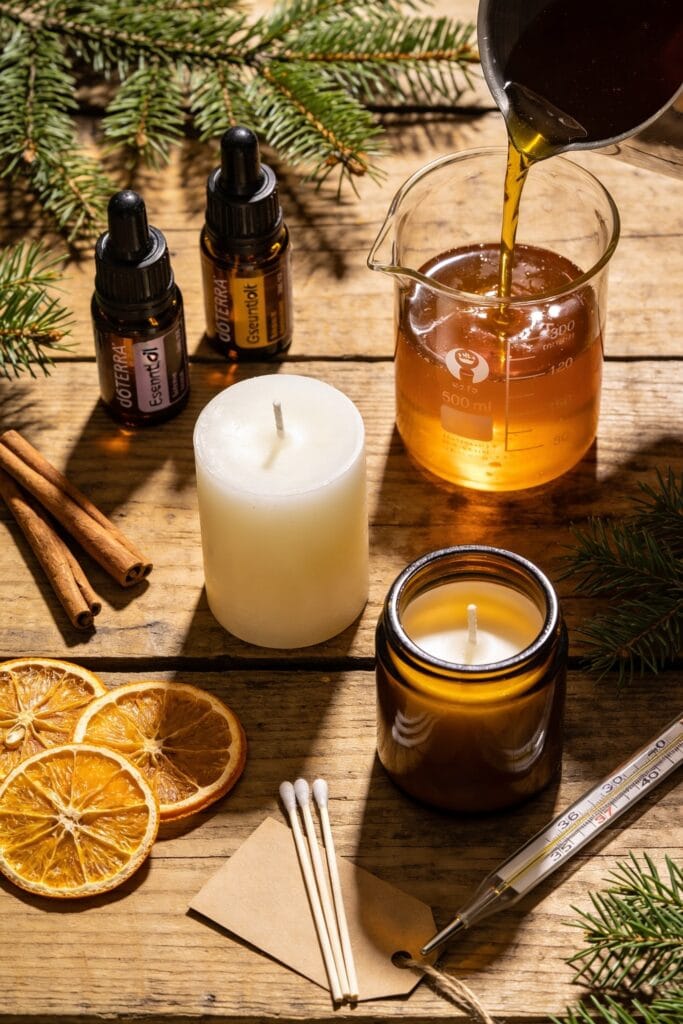 festive scented candle recipes