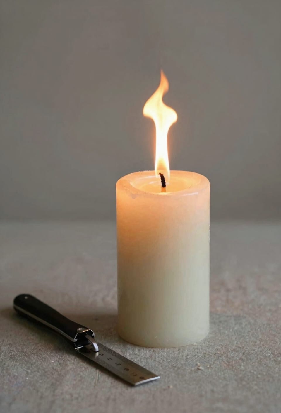 flickering wick causes soot