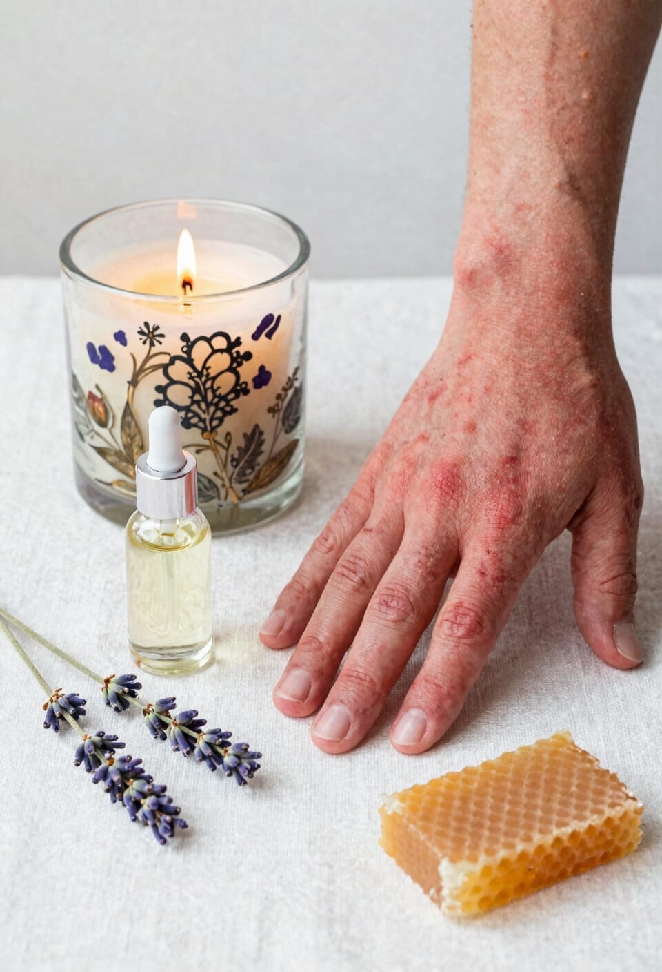 fragrance induced allergic contact dermatitis