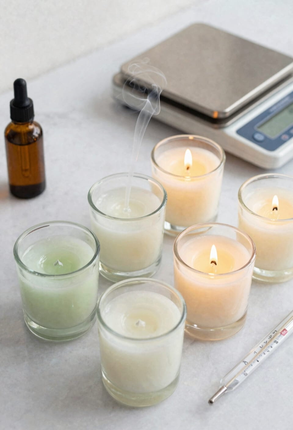 fragrance load determines candle performance
