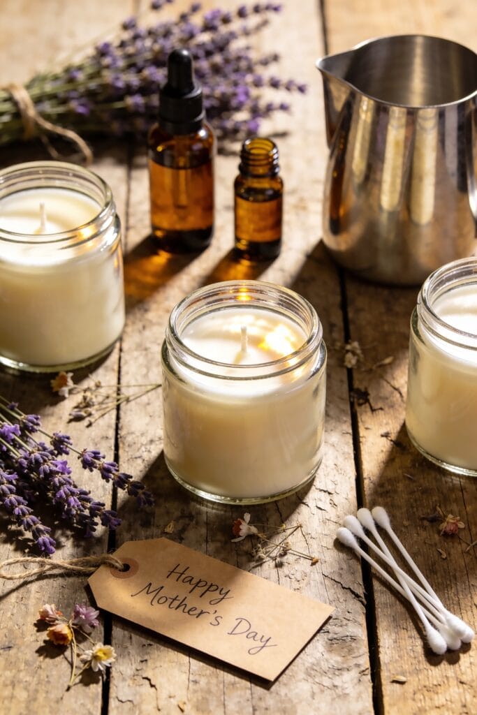 handcrafted mother s day candles