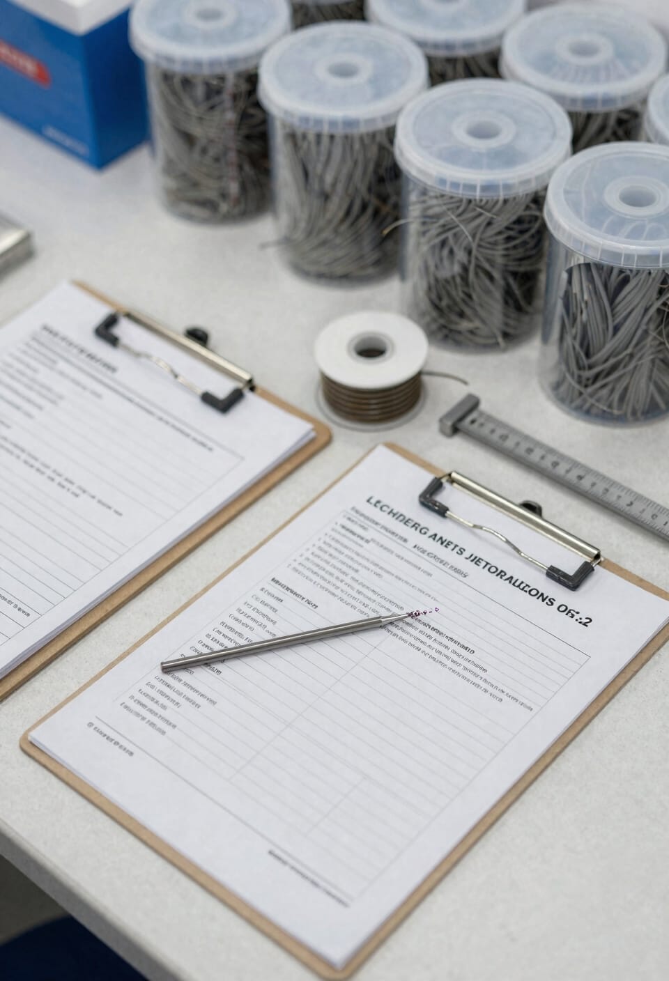 label bulk metal core wicks