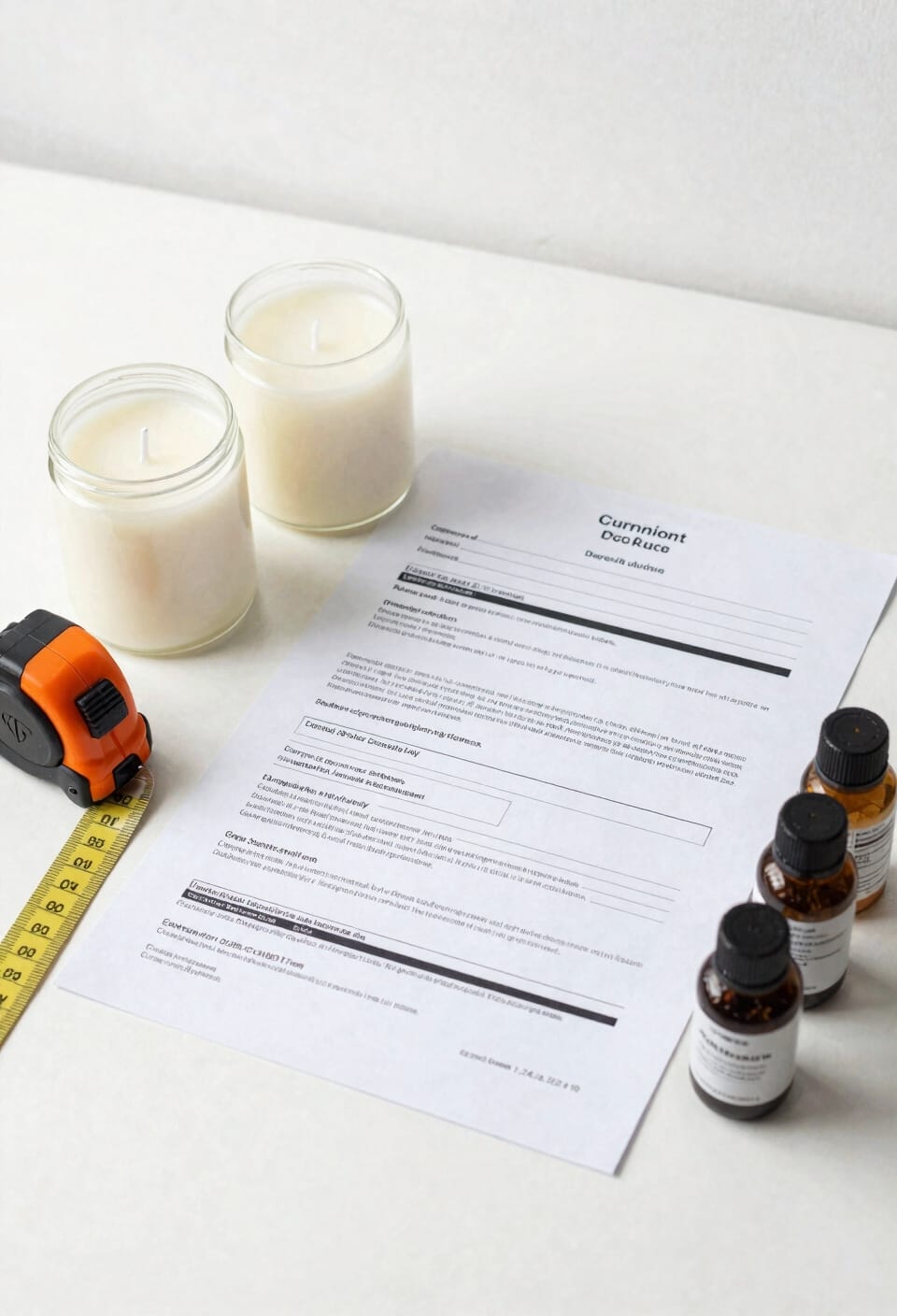 mandatory candle label details