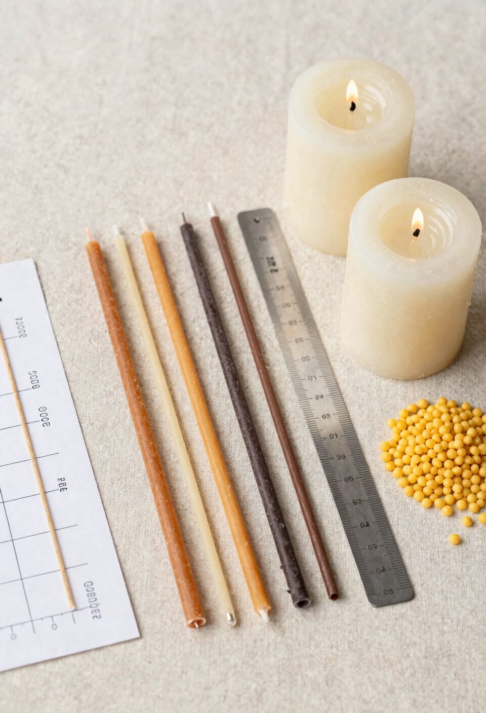 match wick size to wax