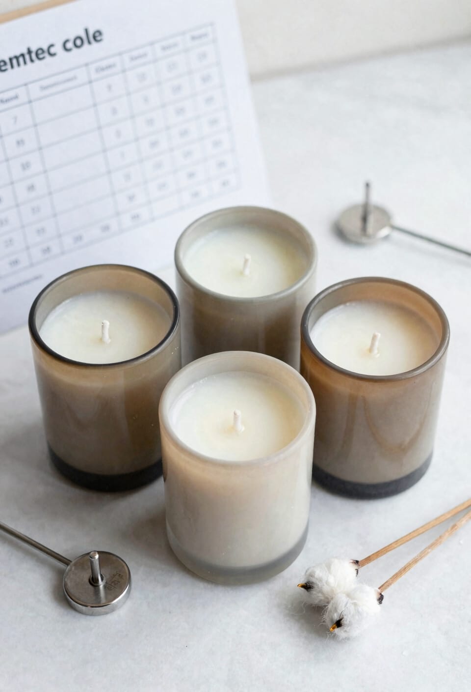 match wick to container