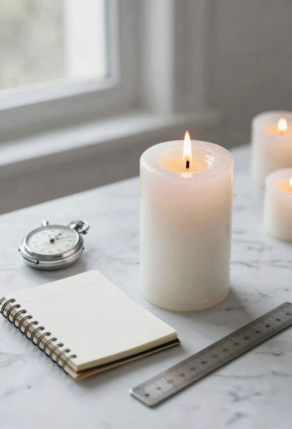 measure burn scent weight