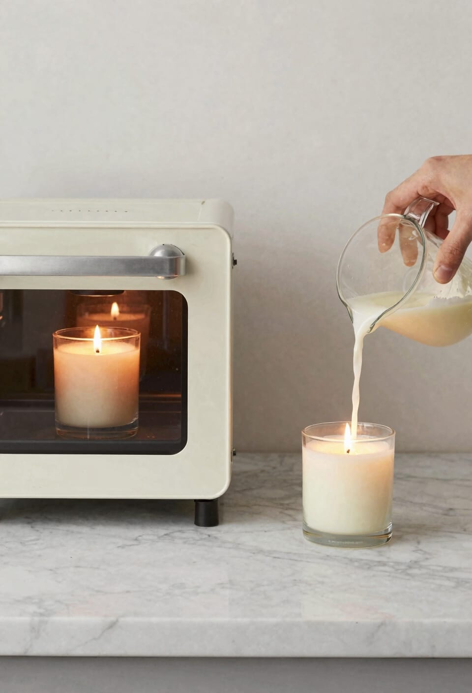 oven heating versus repouring