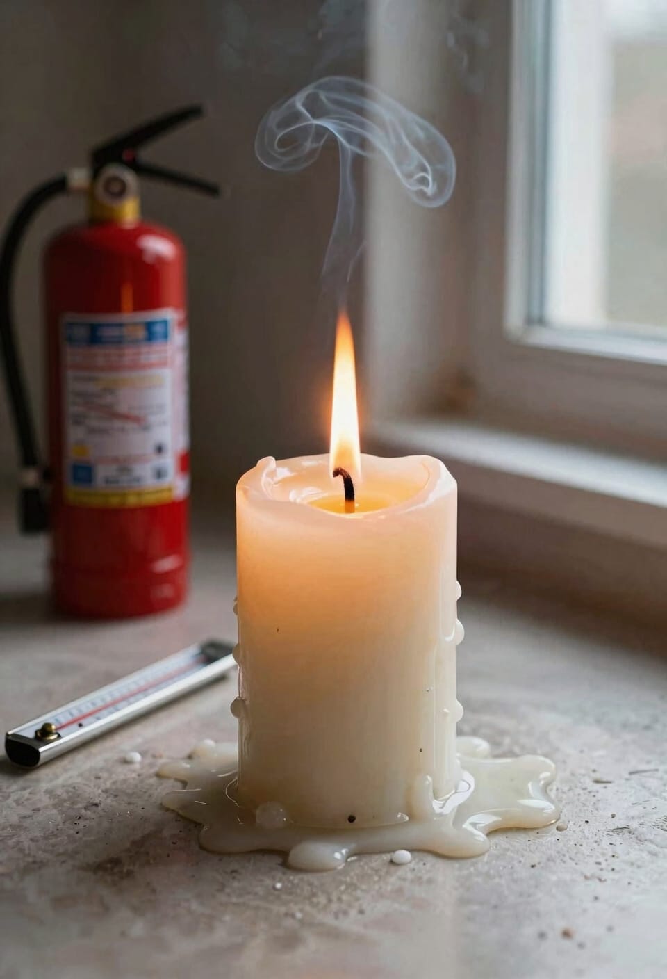 oversized wick fire hazard