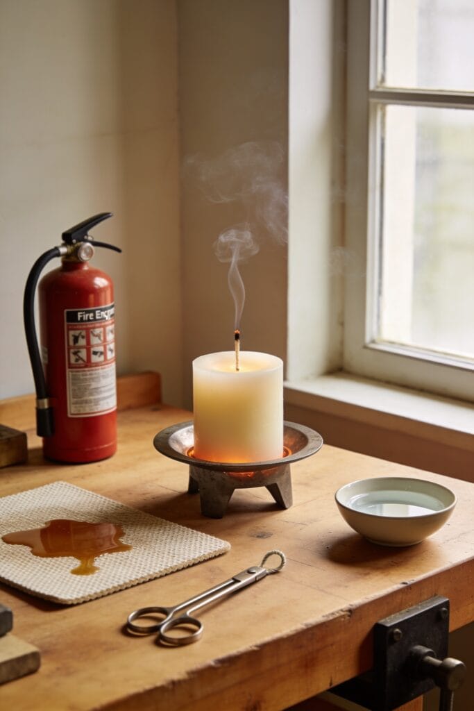 prevent burns fires spills
