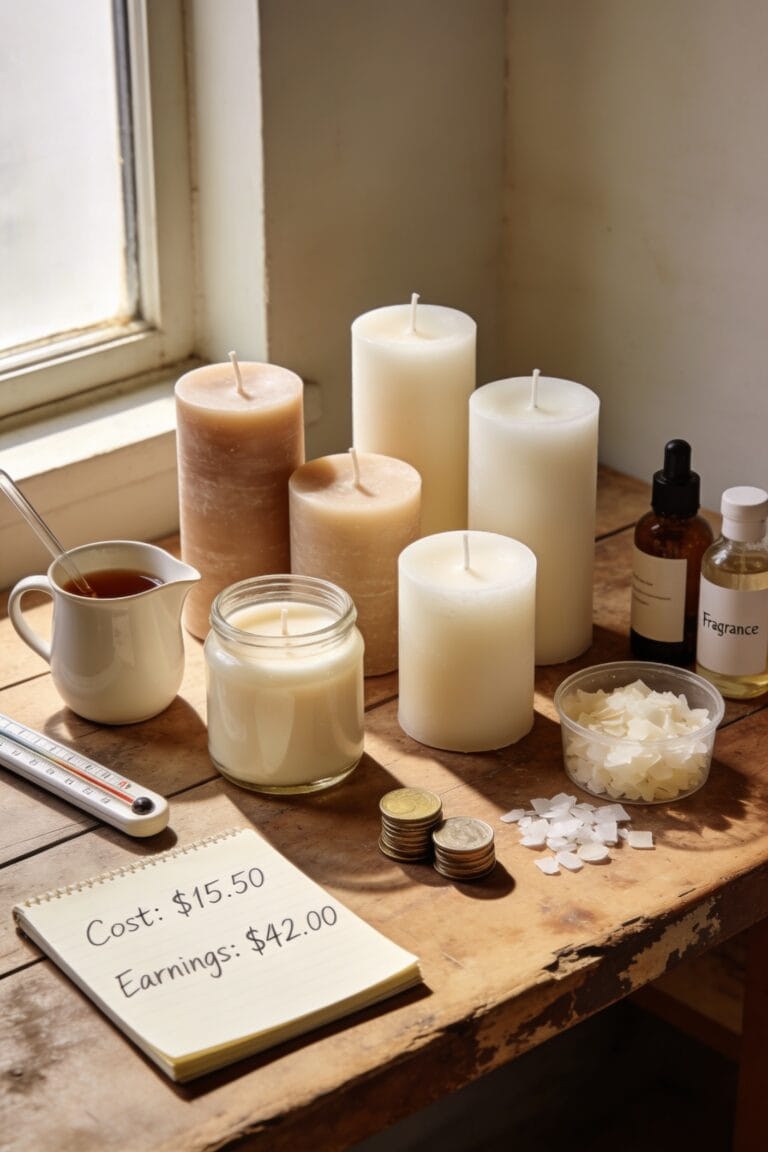 realistic candle business earnings