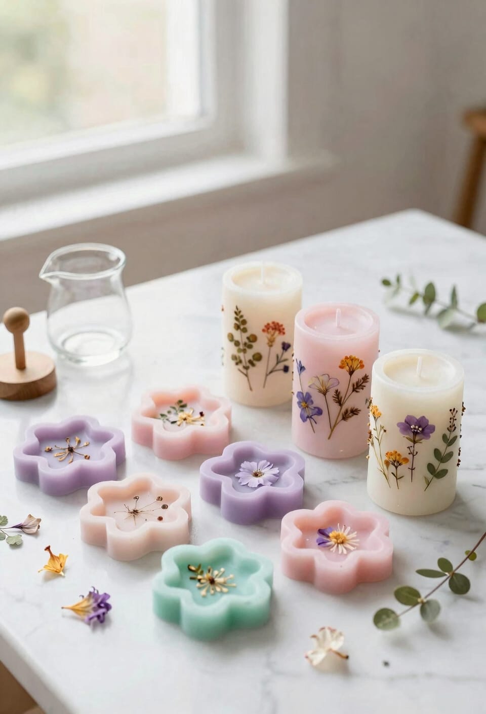silicone floral wax embeds