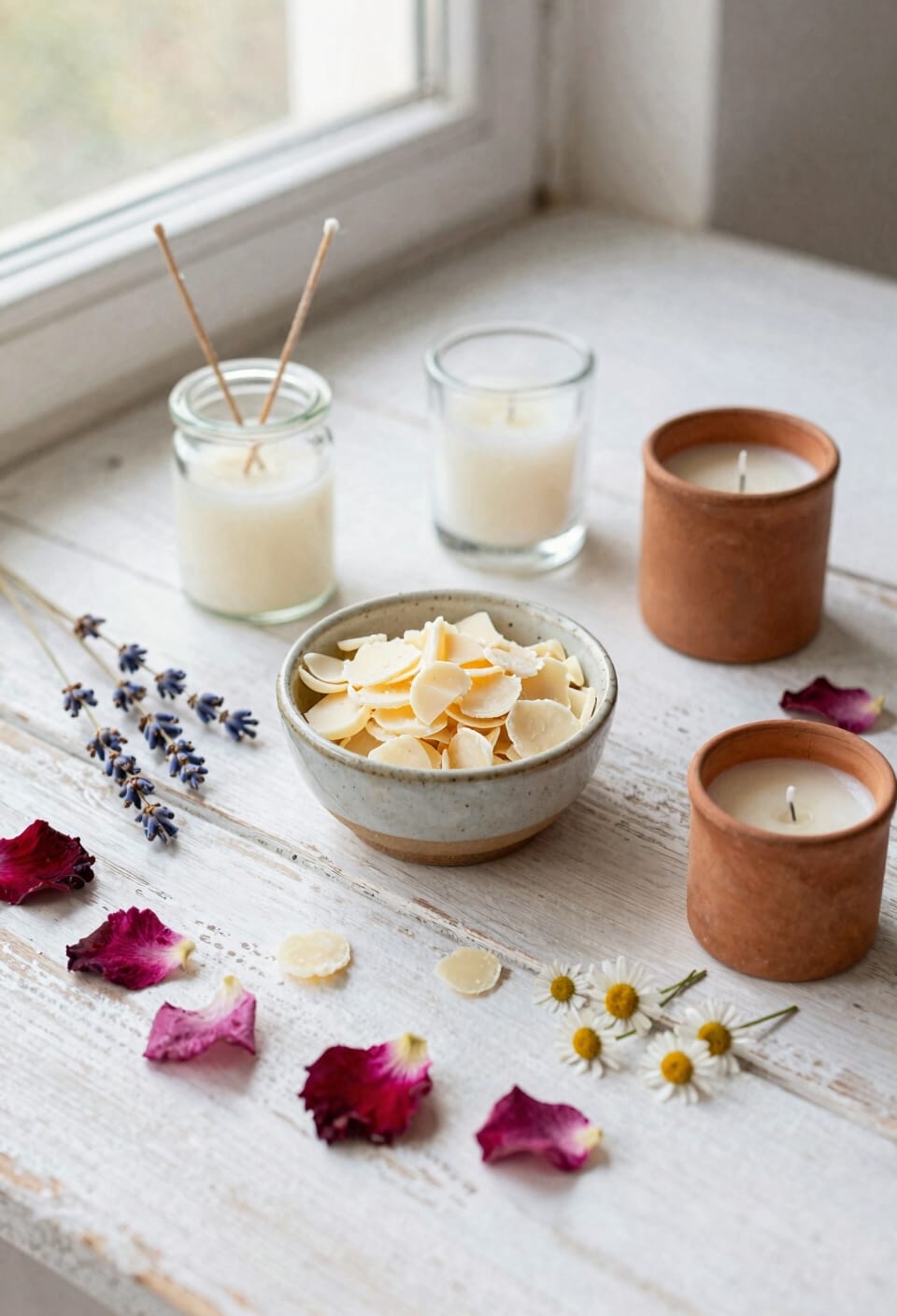 soy wax proper wicks containers
