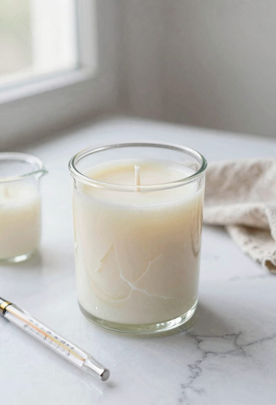 soy wax shrinks unevenly