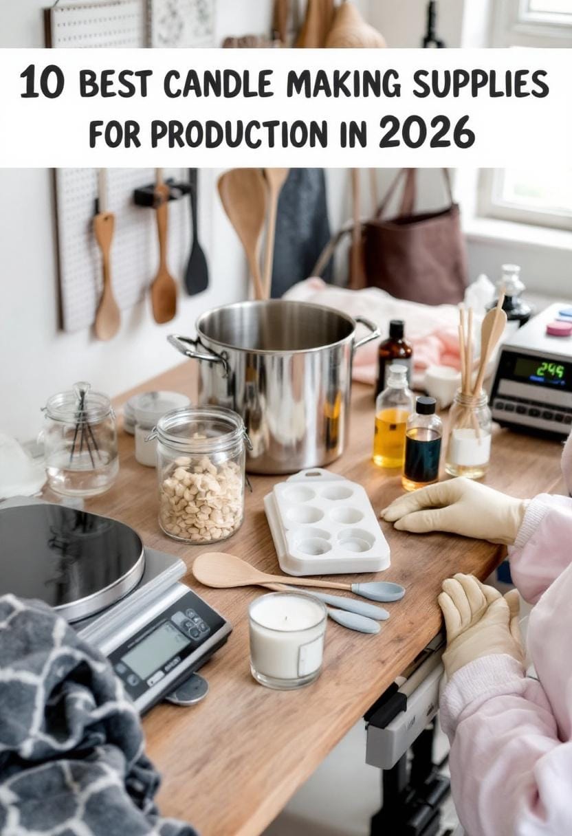 top candle production supplies 2026