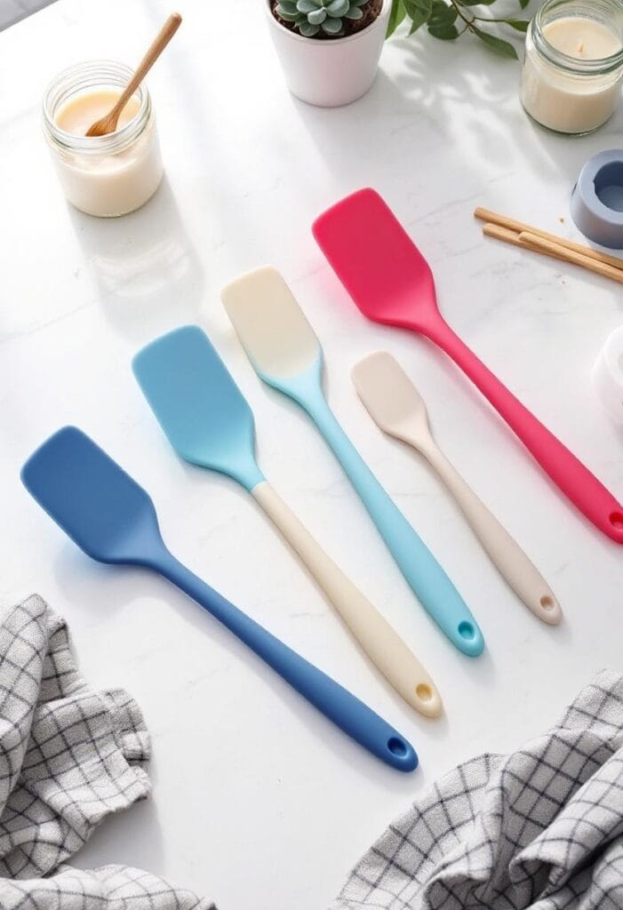 top silicone candle making spatulas