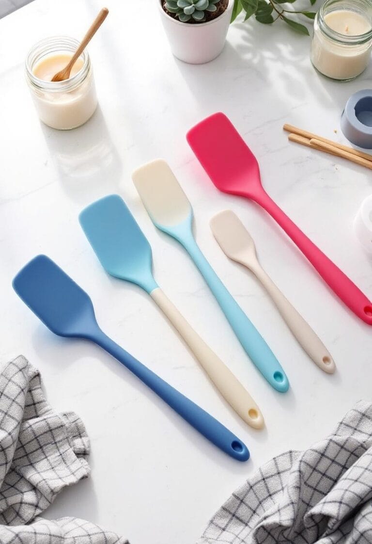 top silicone candle making spatulas