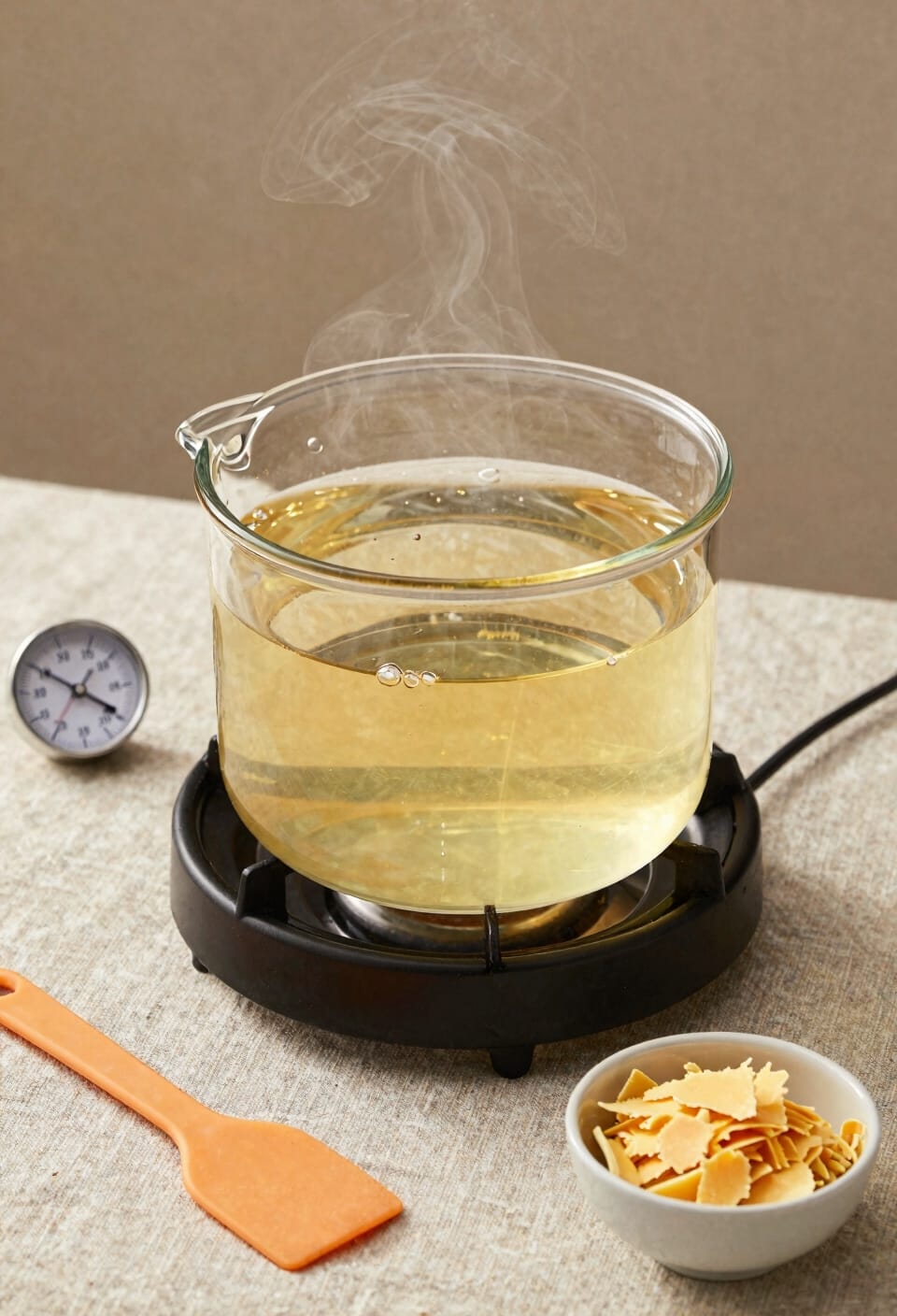 use double boiler monitor temp