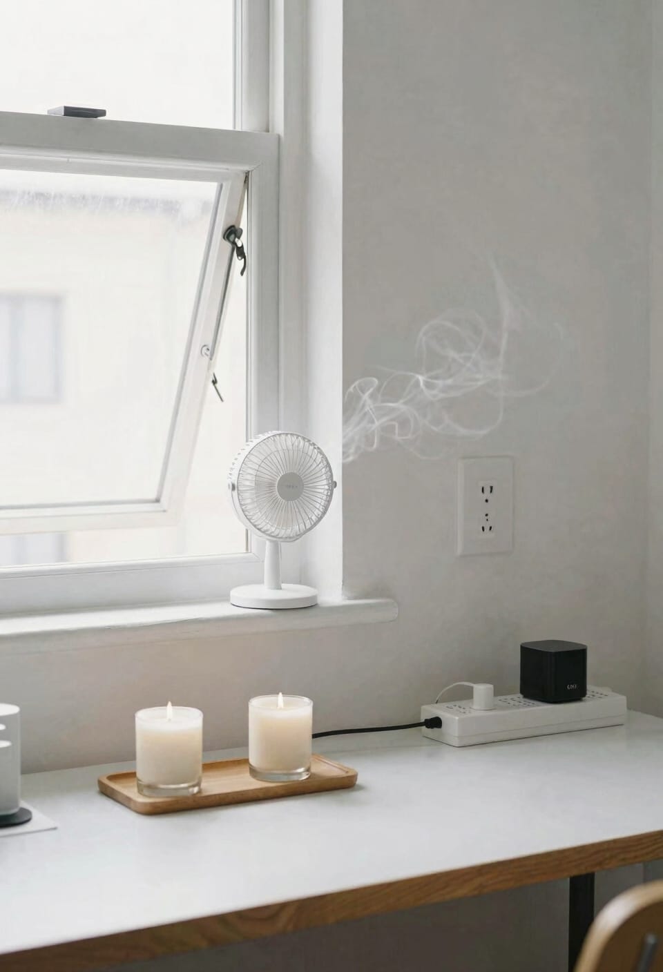 ventilation and dedicated electrical outlets
