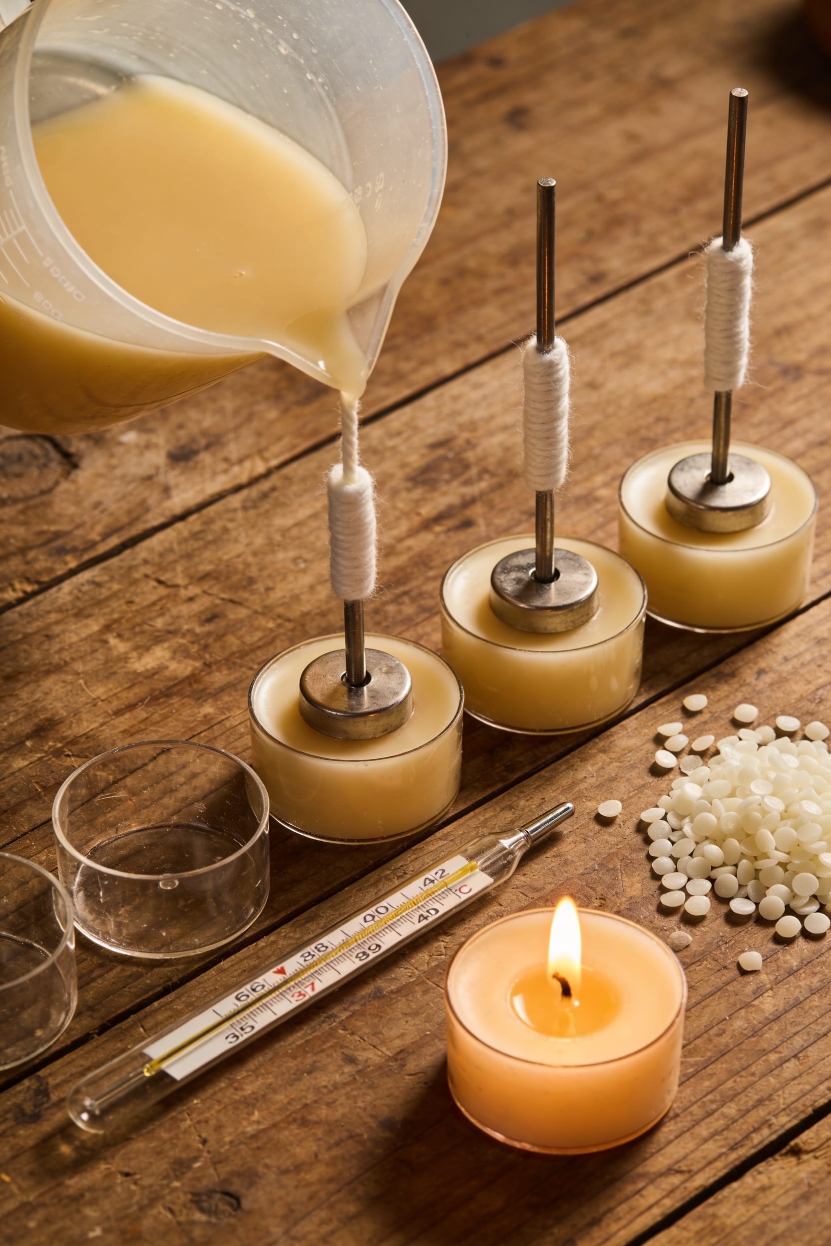 votive candle making basics