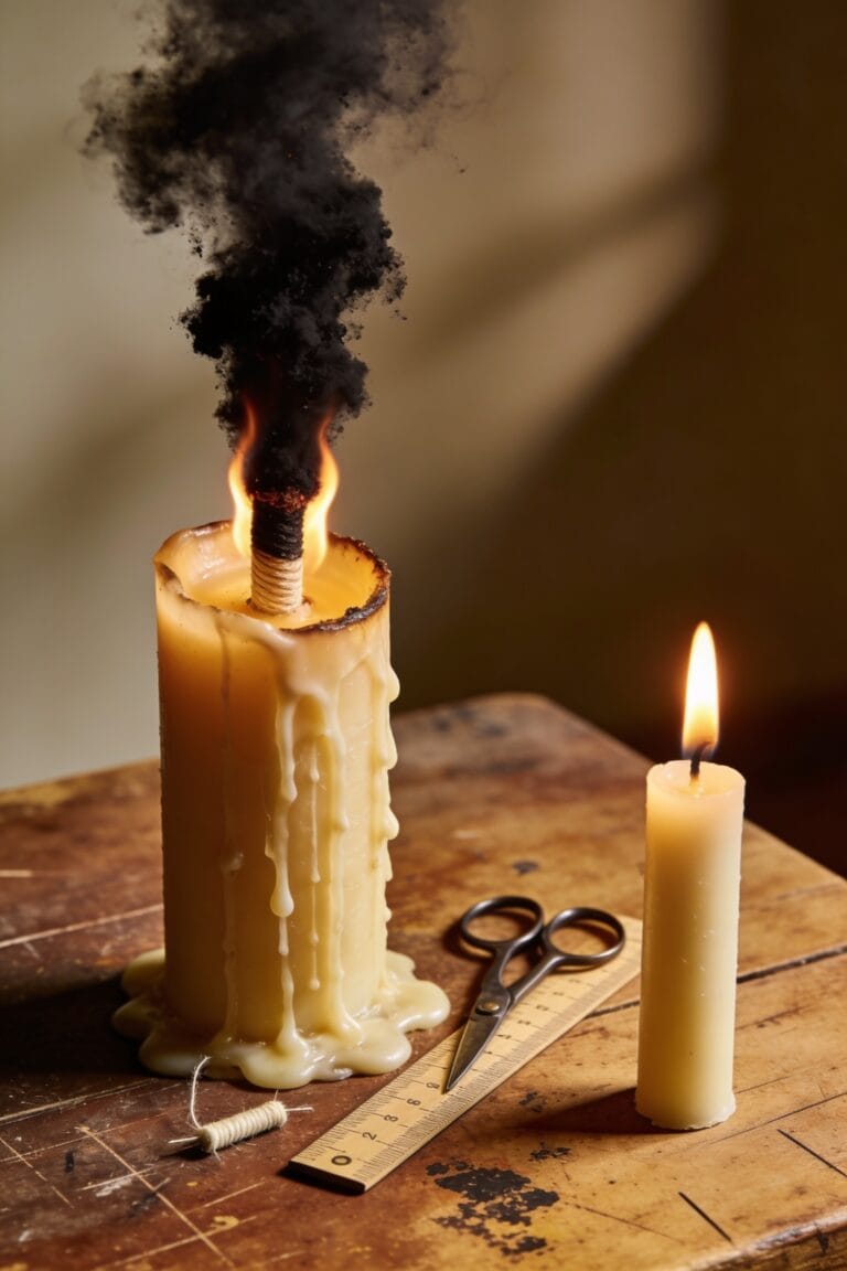 wick too large issues