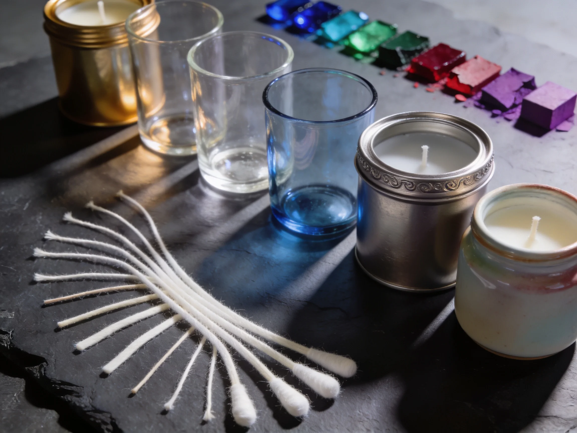 Wicks, Containers & Colorants